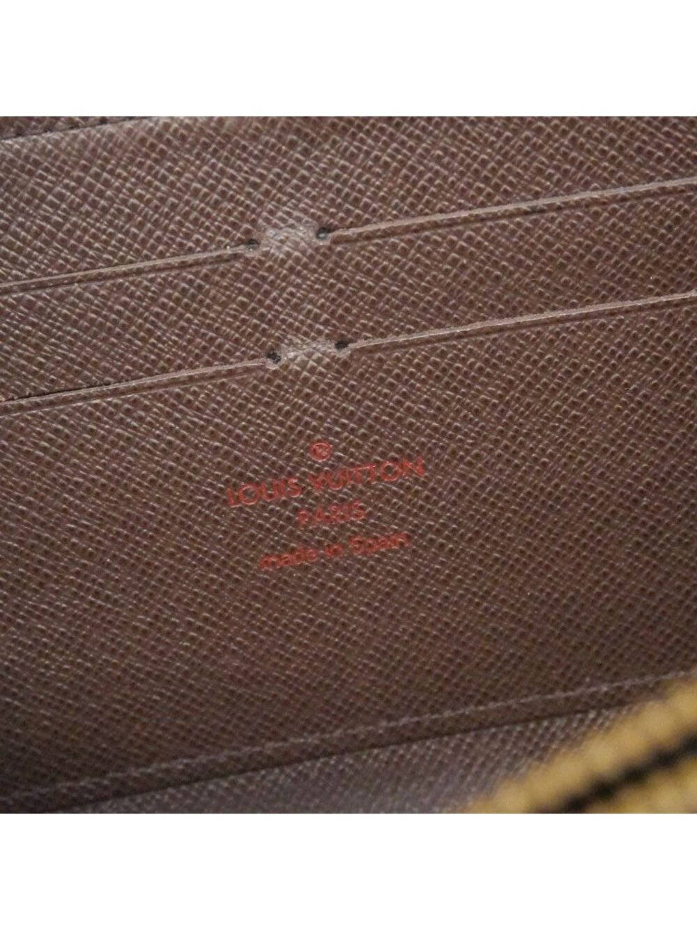 Louis Vuitton Wallet Damier Zippy Ebene - Picture 4 of 10